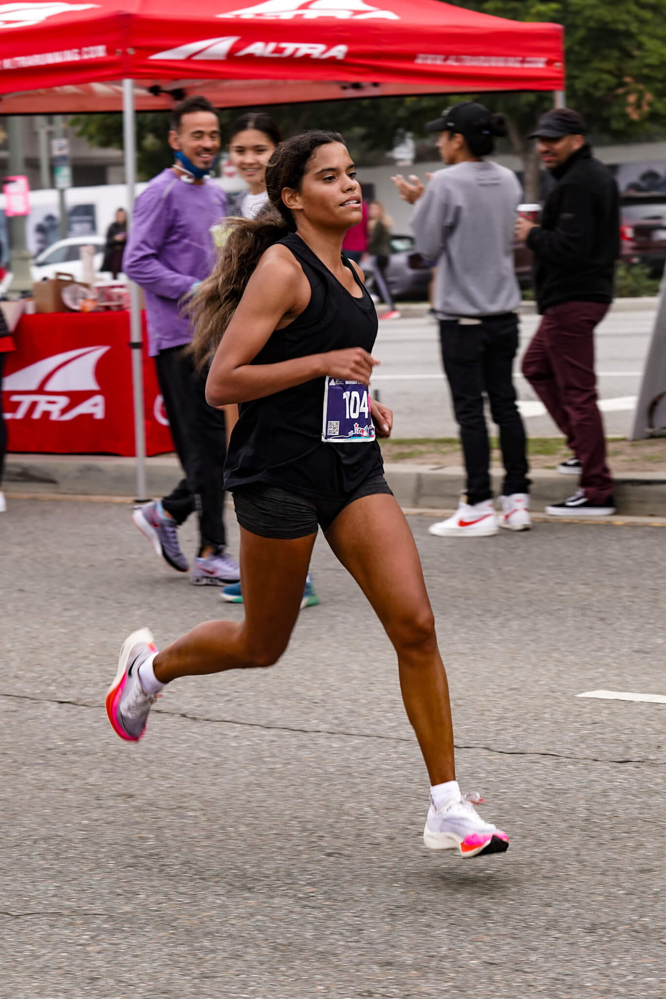 Kayla Grahn in Black Female Marathon History