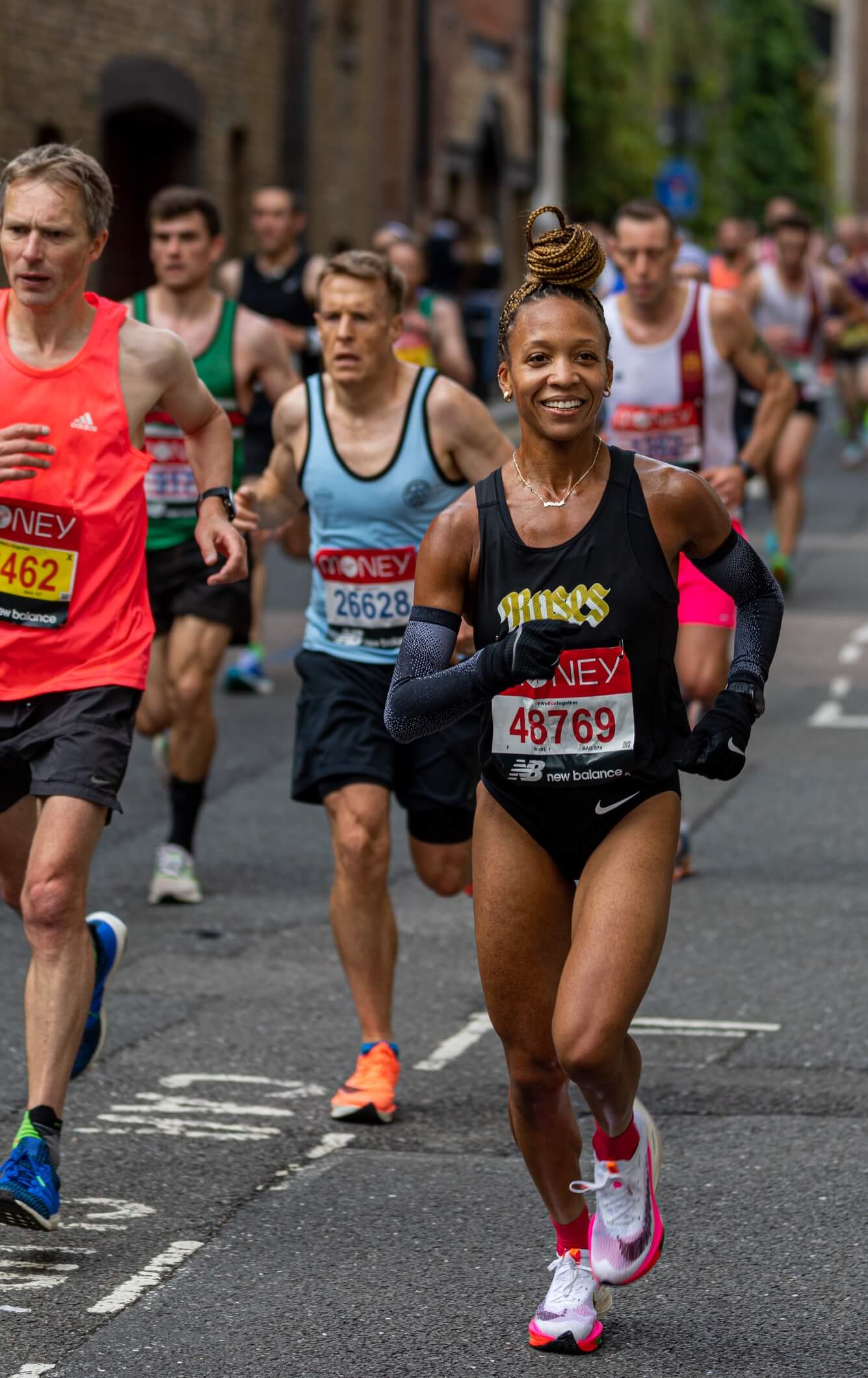 Sharada Maddox in the Black Female Marathon